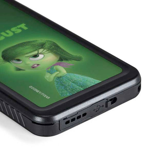 Disney Inside Out Disgust Portrait Galaxy S24 Plus Waterproof Case